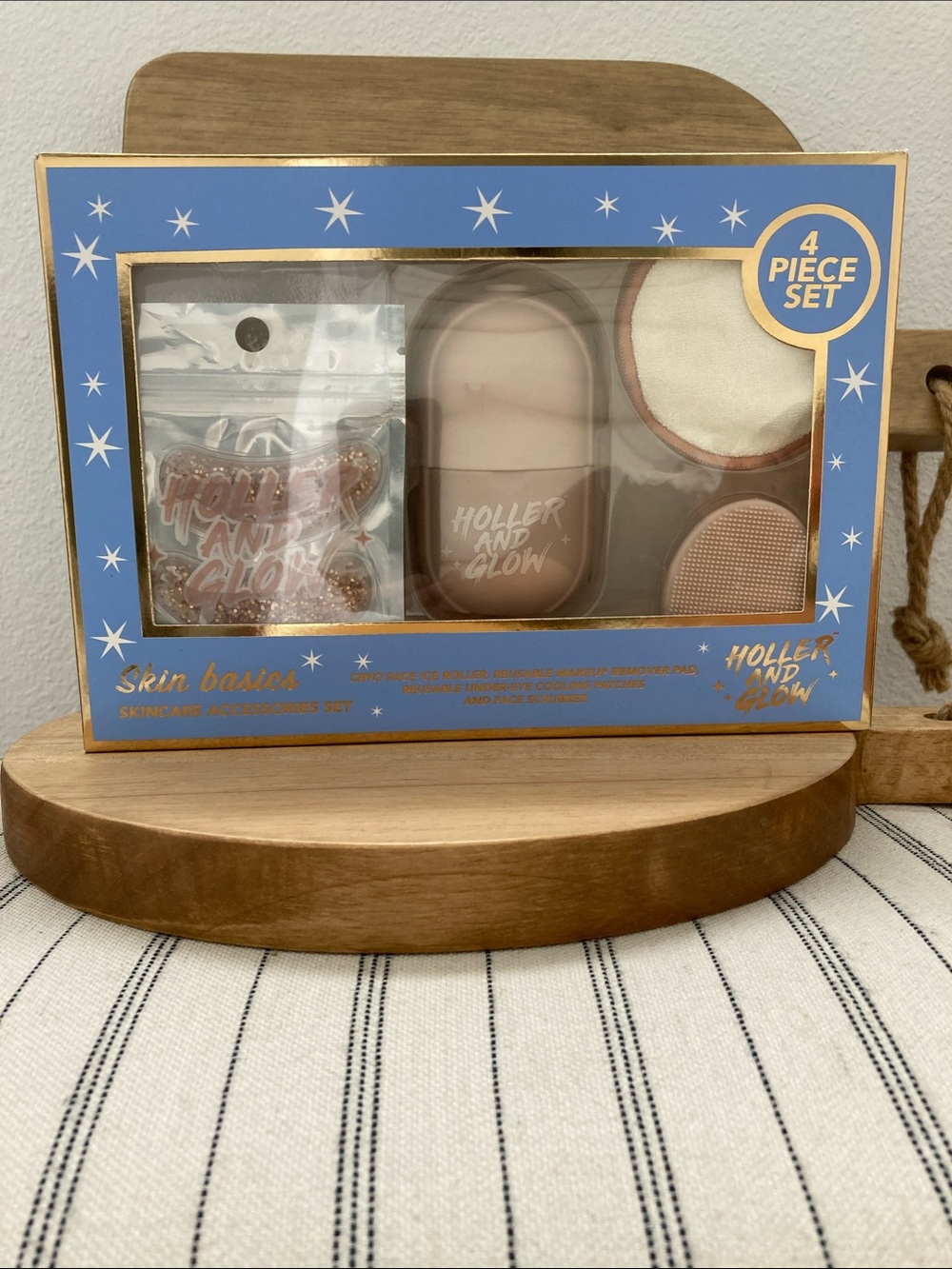 SALE! NWT Holler And Glow Skin Basics 4-Piece Set - Nude/Pink